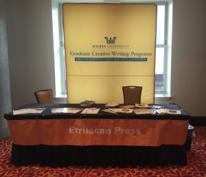 Wilkes/Etruscan Booth at HippoCamp15